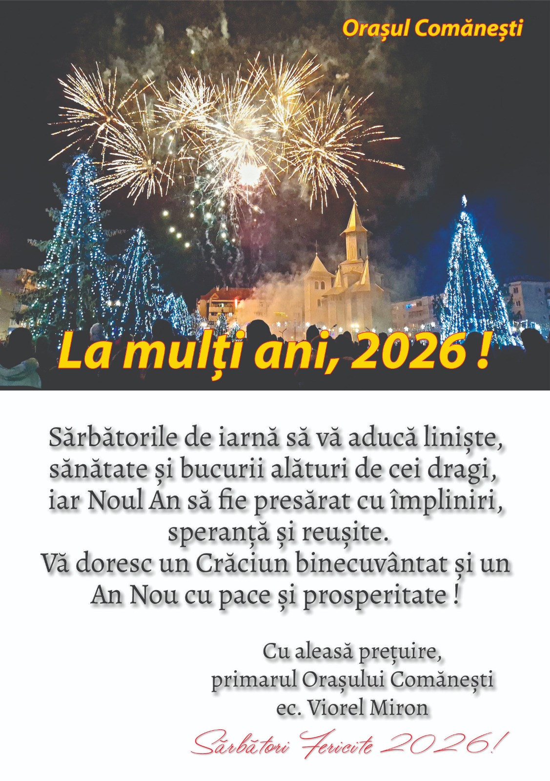 Sărbători de Iarnă 2025-2026
